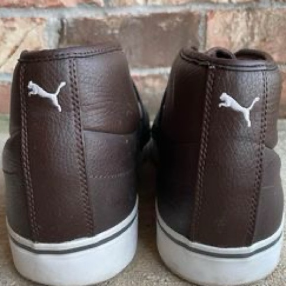 Mens Puma Leather Shoes size 13 - Picture 3 of 7
